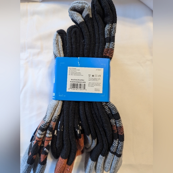 Mens Columbia Crew Wool Blend Socks 4 Pairs Brand New - Picture 6 of 7